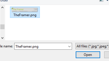 select file for letterhead